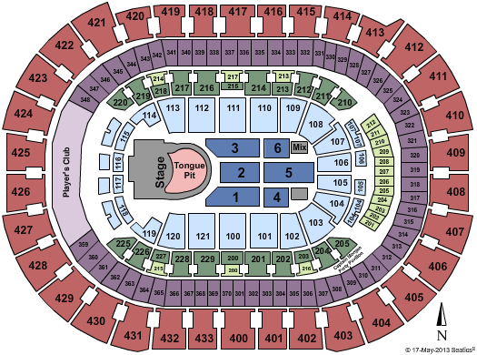 Capital One Arena Rolling Stones Seating Chart